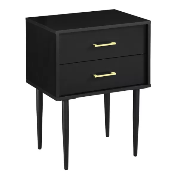 Accent & End Tables-Kirkland's Home Mid-Century Modern Accent Table Black