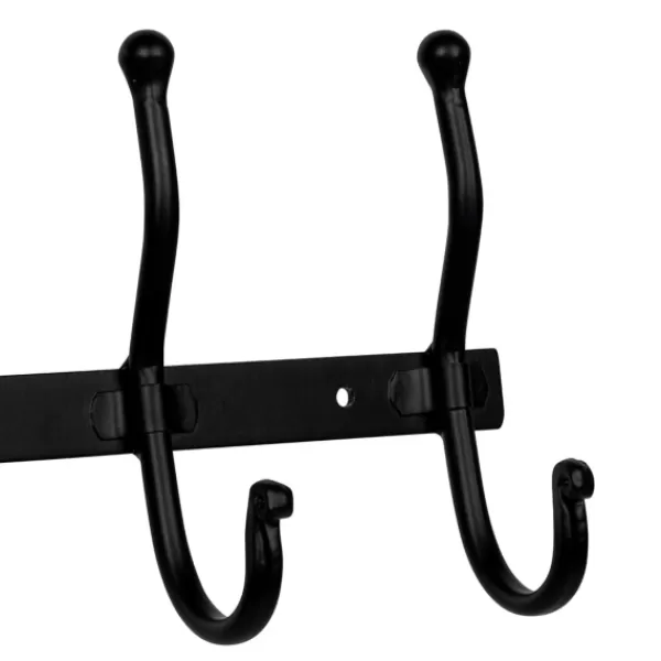 Hooks-Kirkland's Home Modern Farmhouse Black Metal Wall Hooks