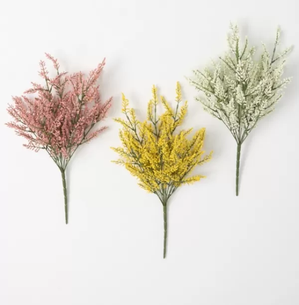 Stems & Bouquets-Kirkland's Home Multicolor Berry Bud Bundles, Set Of 3 Pink/Yellow/White/Green