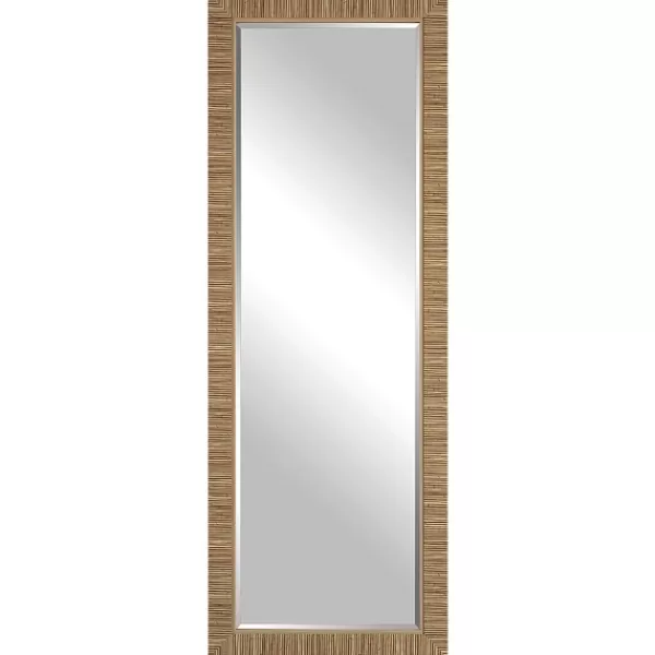 Decorative Mirrors-Kirkland's Home Natural Coastal Full-Length Wall Mirror