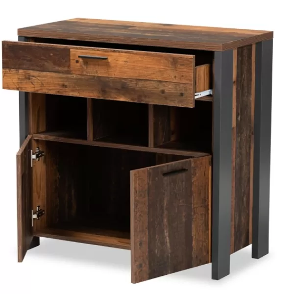 Cabinets & Sideboards-Kirkland's Home Natural Grain Wood Cabinet