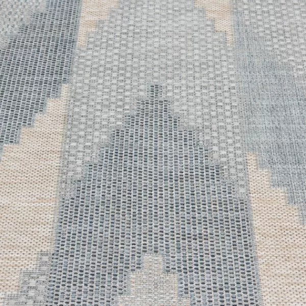 Outdoor Rugs-Kirkland's Home Neutral Melbourne Indoor/Outdoor Area Rug, 5X7 Gray