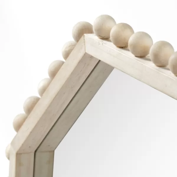 Framed Mirrors-Kirkland's Home Octagon Beaded Edge Framed Wall Mirror