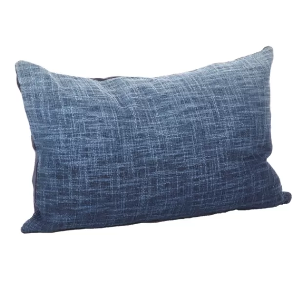 Pillows-Kirkland's Home Ombre Down Filled Lumbar Throw Pillow Blue