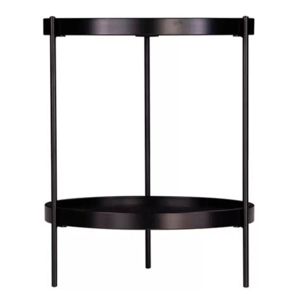 Accent & End Tables-Kirkland's Home Onyx Rounded Modern Farmhouse Side Table