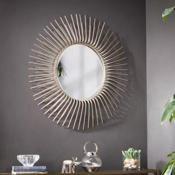 Decorative Mirrors-Kirkland's Home Oversized Sunburst Wall Mirror