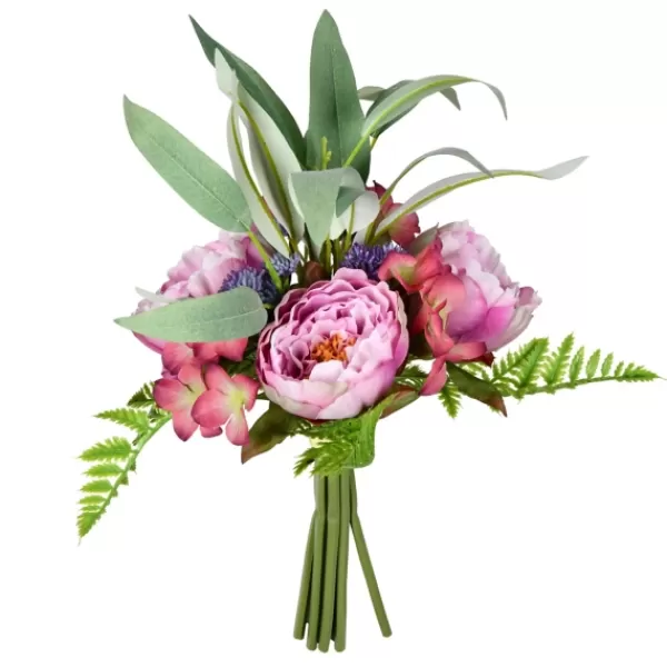 Stems & Bouquets-Kirkland's Home Peony Bouquet, Set Of 2 Purple