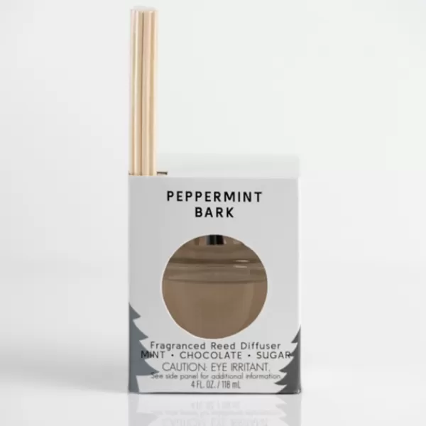 Home Fragrance-Kirkland's Home Peppermint Bark Reed Diffuser Set