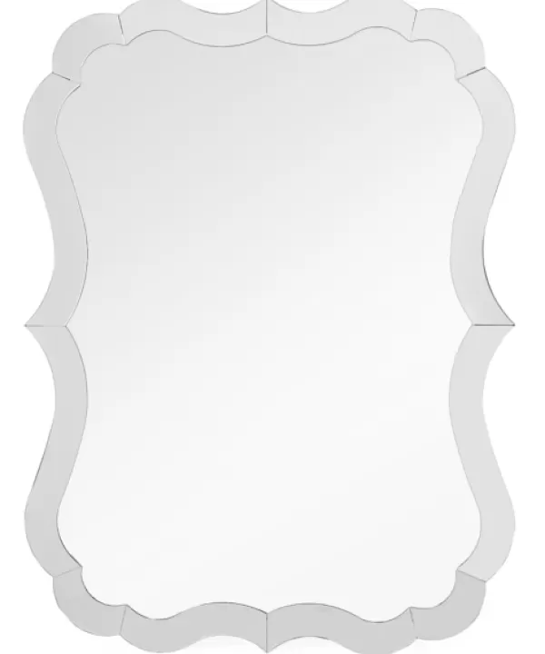 Decorative Mirrors-Kirkland's Home Perfect Symmetry Scalloped Mirror