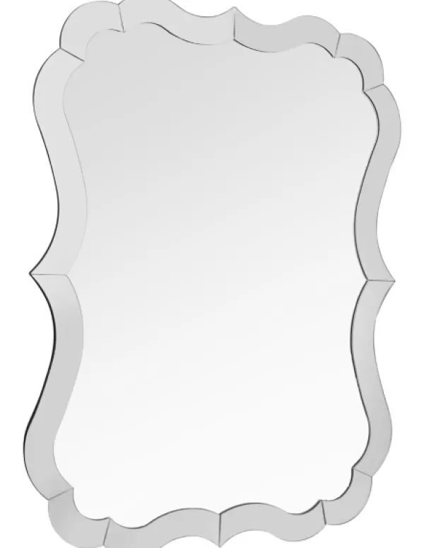 Decorative Mirrors-Kirkland's Home Perfect Symmetry Scalloped Mirror