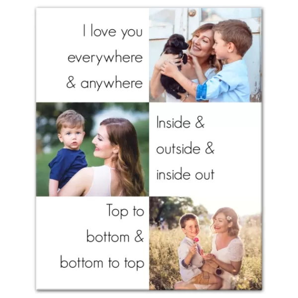 Wall Quotes & Signs-Kirkland's Home Personalized I Love You Everywhere Photo Print White