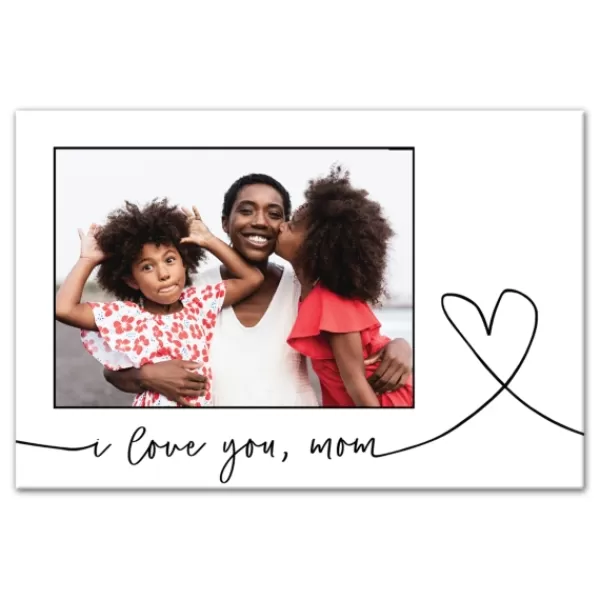 Wall Quotes & Signs-Kirkland's Home Personalized I Love You Mom Photo Canvas Print White