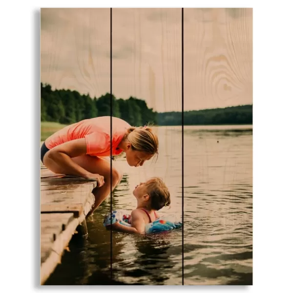 Wall Plaques-Kirkland's Home Personalized Photo Wood Wall Plaque, 11X14 In. Multi