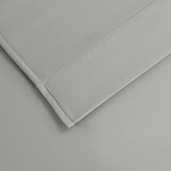 Bed Sheets-Kirkland's Home Pima Cotton Sateen 4-Pc. King Sheet Set Gray