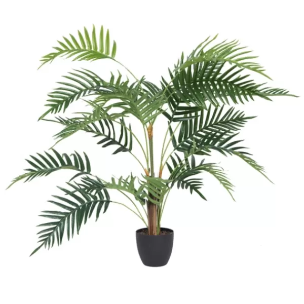 Arrangements & Greenery-Kirkland's Home Potted Small Leaf Fern Palm Plant, 35 In. Green