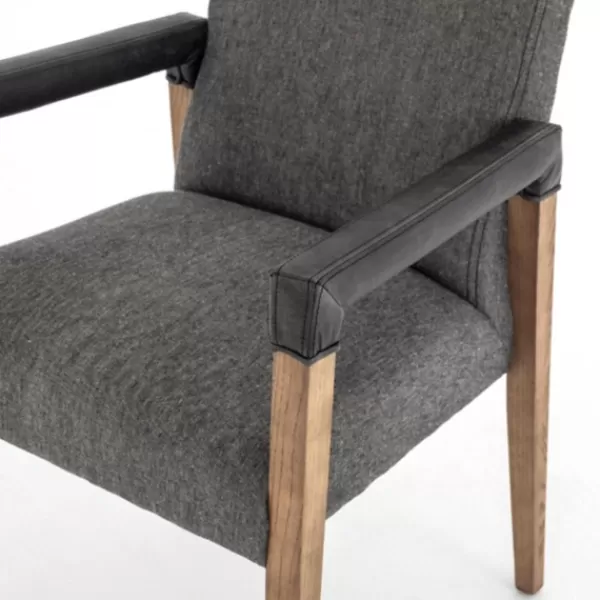 Dining Chairs-Kirkland's Home Reuben Ives Dining Chair Black