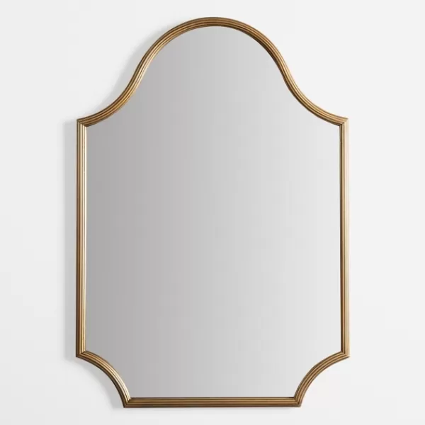 Decorative Mirrors-Kirkland's Home Rowan Vintage Gold Wall Mirror
