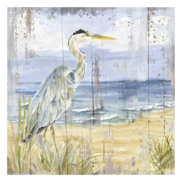 Canvas Art-Kirkland's Home Rustic Birds Of The Coast I Canvas Art Print Multi