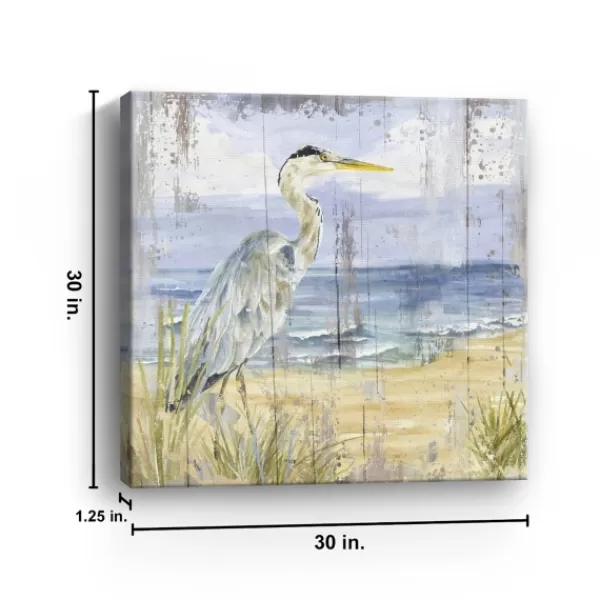 Canvas Art-Kirkland's Home Rustic Birds Of The Coast I Canvas Art Print Multi