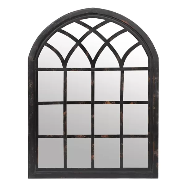 Decorative Mirrors-Kirkland's Home Sadie Arch Wall Mirror Black