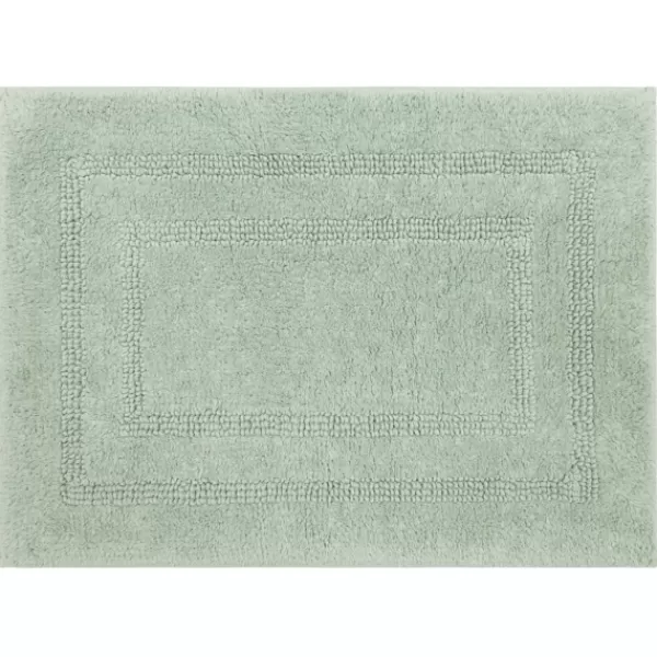 Bathroom Rugs-Kirkland's Home Seaglass Reversible Cotton Bath Mat, 45 In. Green