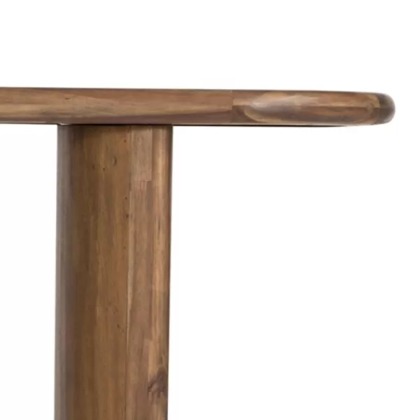 Console Tables-Kirkland's Home Seasoned Paden Wood Console Table Brown