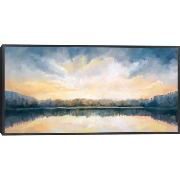 Canvas Art-Kirkland's Home Skylights Framed Canvas Art Print Blue