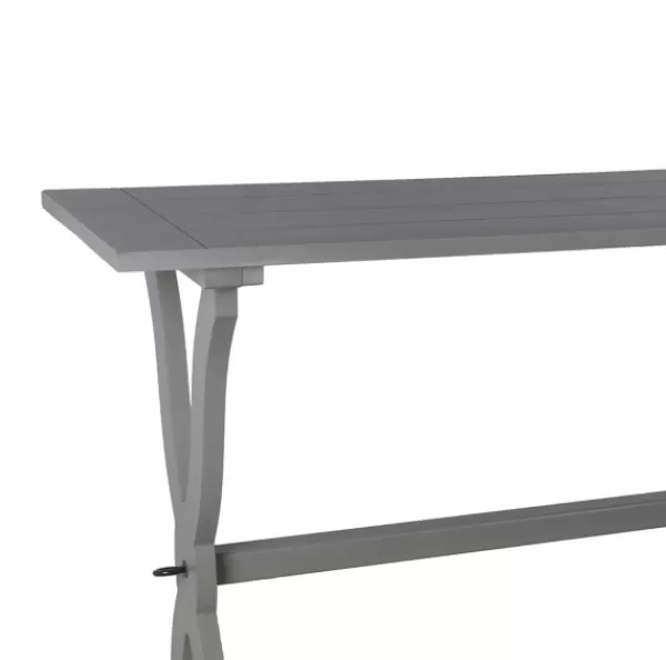 Console Tables-Kirkland's Home Slate Hourglass Console Table Gray