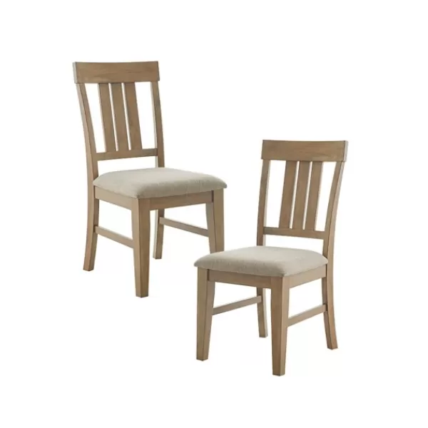 Dining Chairs-Kirkland's Home Sofia High Back Dining Chairs, Set Of 2 Gray