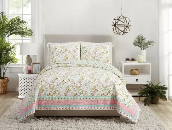 Quilts-Kirkland's Home Sonnet Full/Queen 3-Pc. Quilt Set