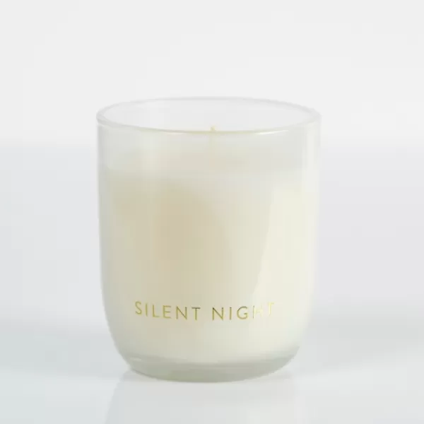 Candles-Kirkland's Home Spiced Chestnut Silent Night Jar Candle White