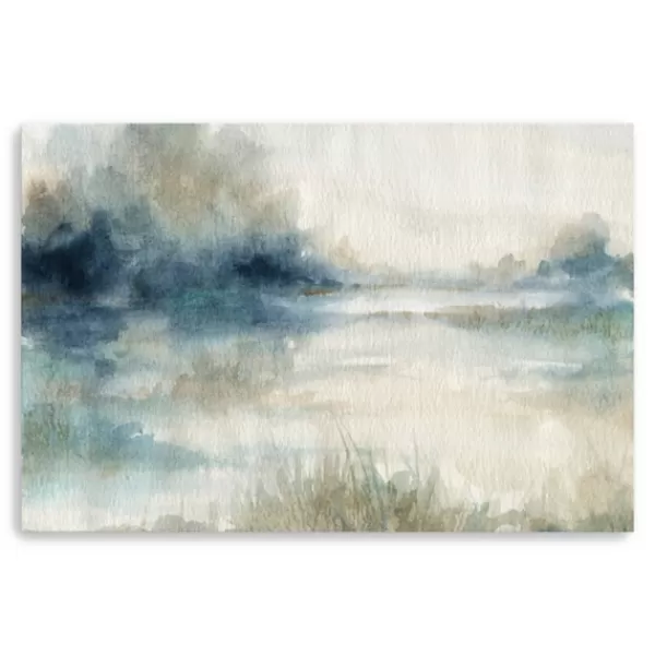 Canvas Art-Kirkland's Home Still Evening Waters Ii Giclee Canvas Art Print Blue