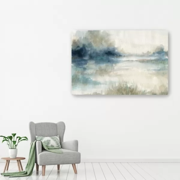 Canvas Art-Kirkland's Home Still Evening Waters Ii Giclee Canvas Art Print Blue