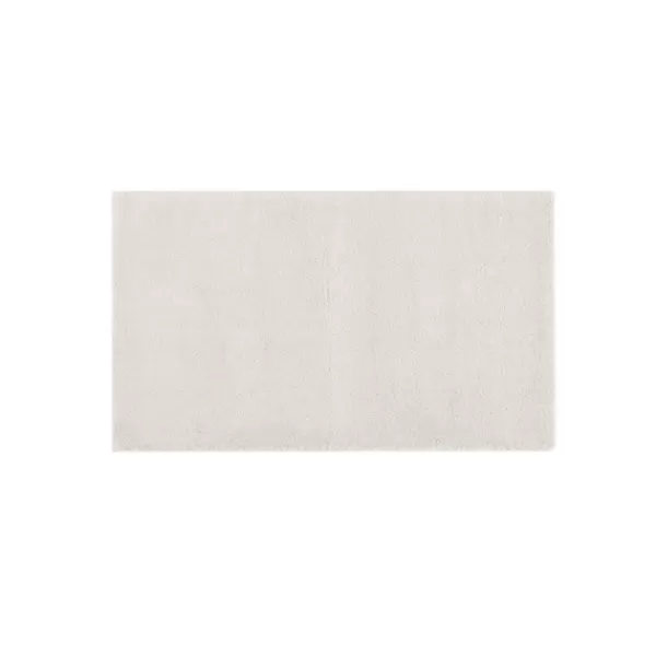 Bathroom Rugs-Kirkland's Home Taupe High Pile Marshmallow Bath Mat, 40 In. Ivory