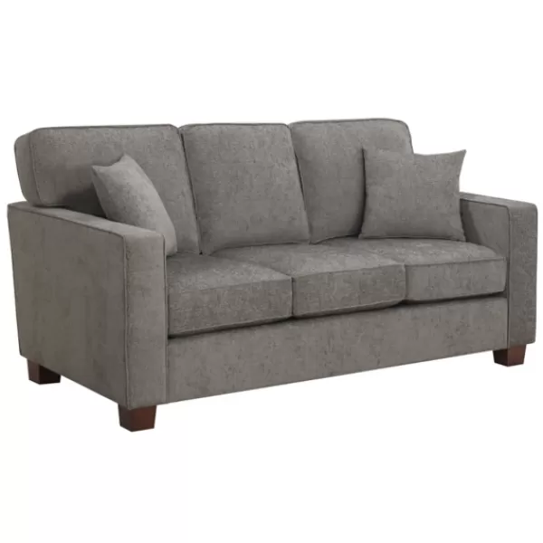 Sofas & Loveseats-Kirkland's Home Taupe Rutledge Sofa Gray