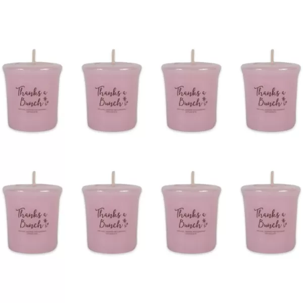 Candles-Kirkland's Home Thanks A Bunch Votive Candles, Set Of 8 Pink