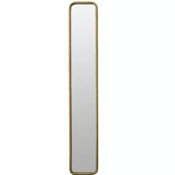 Decorative Mirrors-Kirkland's Home Thin Gold Metal Wall Mirror