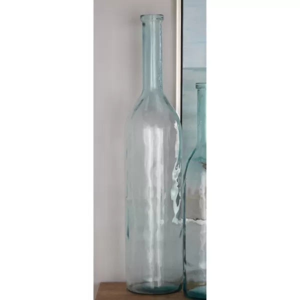 Vases-Kirkland's Home Tinted Farmhouse Glass Bottle Vase Green