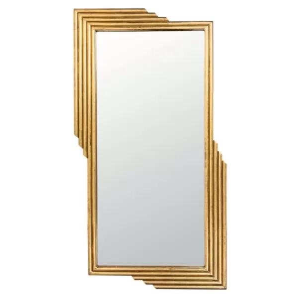 Decorative Mirrors-Kirkland's Home Trenla Gold Linear Wall Mirror