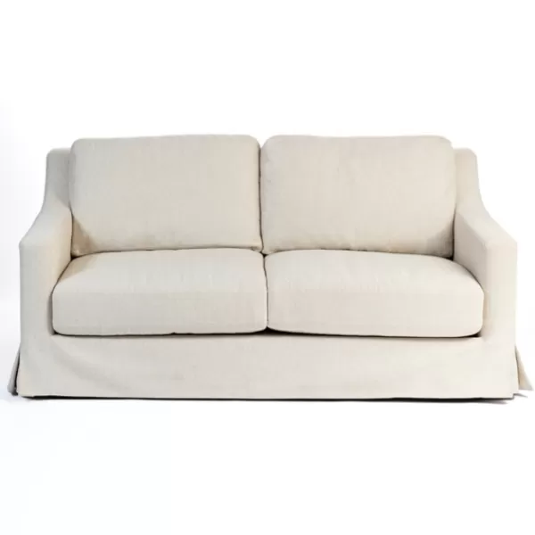 Sofas & Loveseats-Kirkland's Home Upholstered Weekend Sofa Ivory