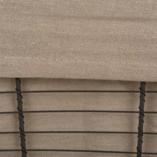 Baskets & Boxes-Kirkland's Home Vintage Wire Baskets With Taupe Liner, Set Of 3 Tan