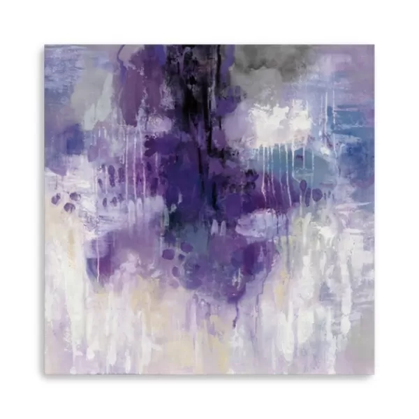 Canvas Art-Kirkland's Home Violet Rain Canvas Art Print Blue