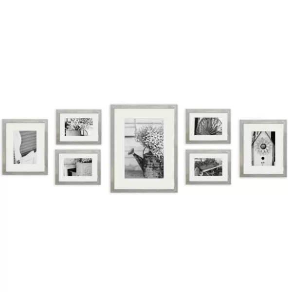 Gallery Wall Frames-Kirkland's Home Wash 7-Pc. Gallery Wall Picture Frame Set Gray