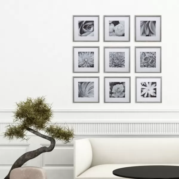 Gallery Wall Frames-Kirkland's Home Wash 9-Pc. Gallery Wall Picture Frame Set Gray