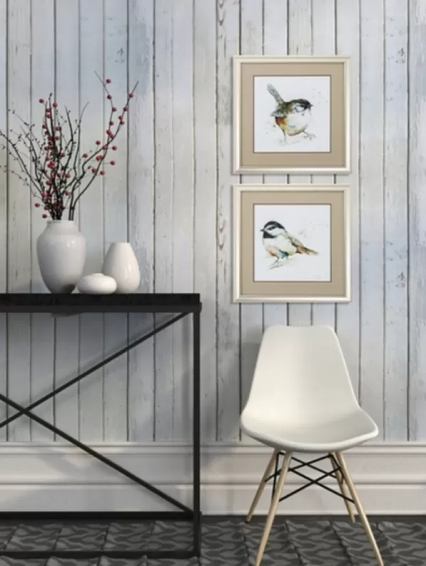 Framed Art-Kirkland's Home Watercolor Mountain Framed Art Prints, Set Of 2 White/Tan/Multi