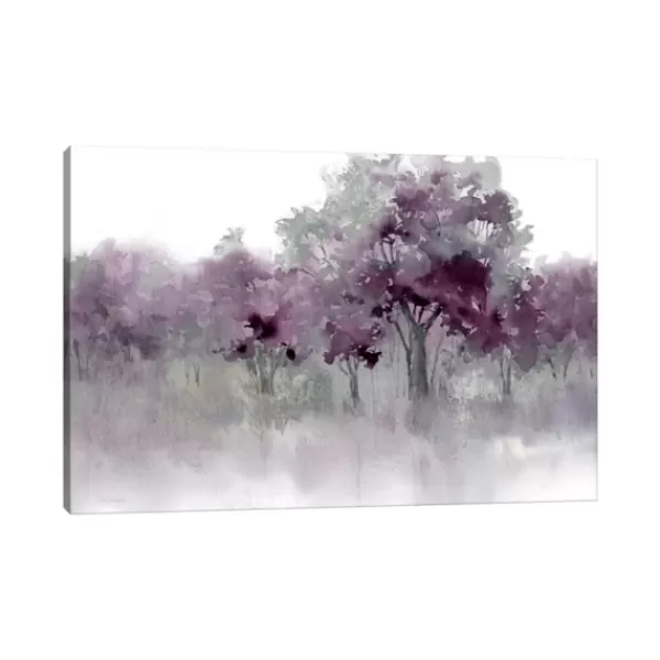 Canvas Art-Kirkland's Home Water'S Edge Ii Giclee Canvas Art Print, 40X26 Purple/White