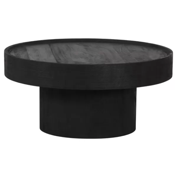 Coffee Tables-Kirkland's Home Watson Wood Coffee Table Black