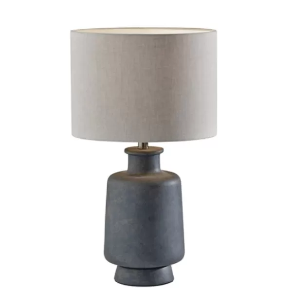 Table Lamps-Kirkland's Home Weathered Stone Jug Table Lamp Tan