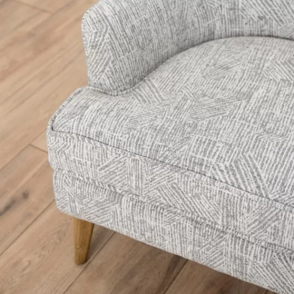 Accent Chairs-Kirkland's Home Wilson Cloud Accent Chair Gray/White