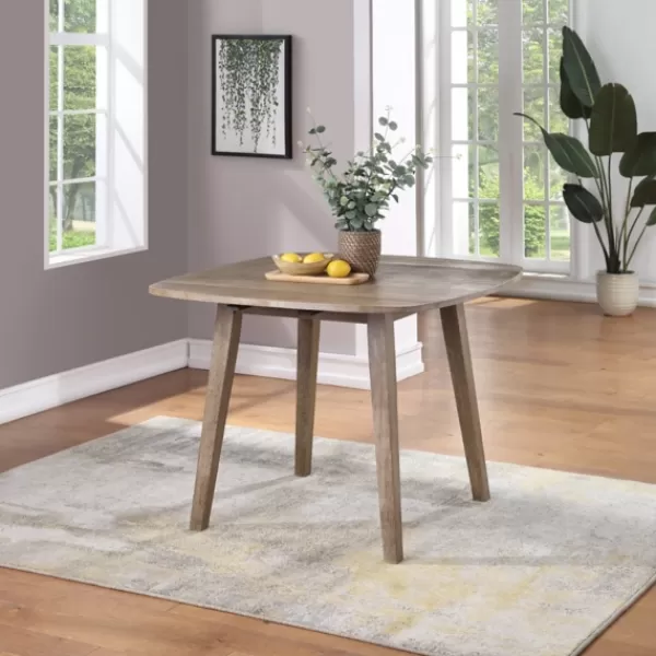 Dining Tables-Kirkland's Home Wire Brushed Natural Dining Table